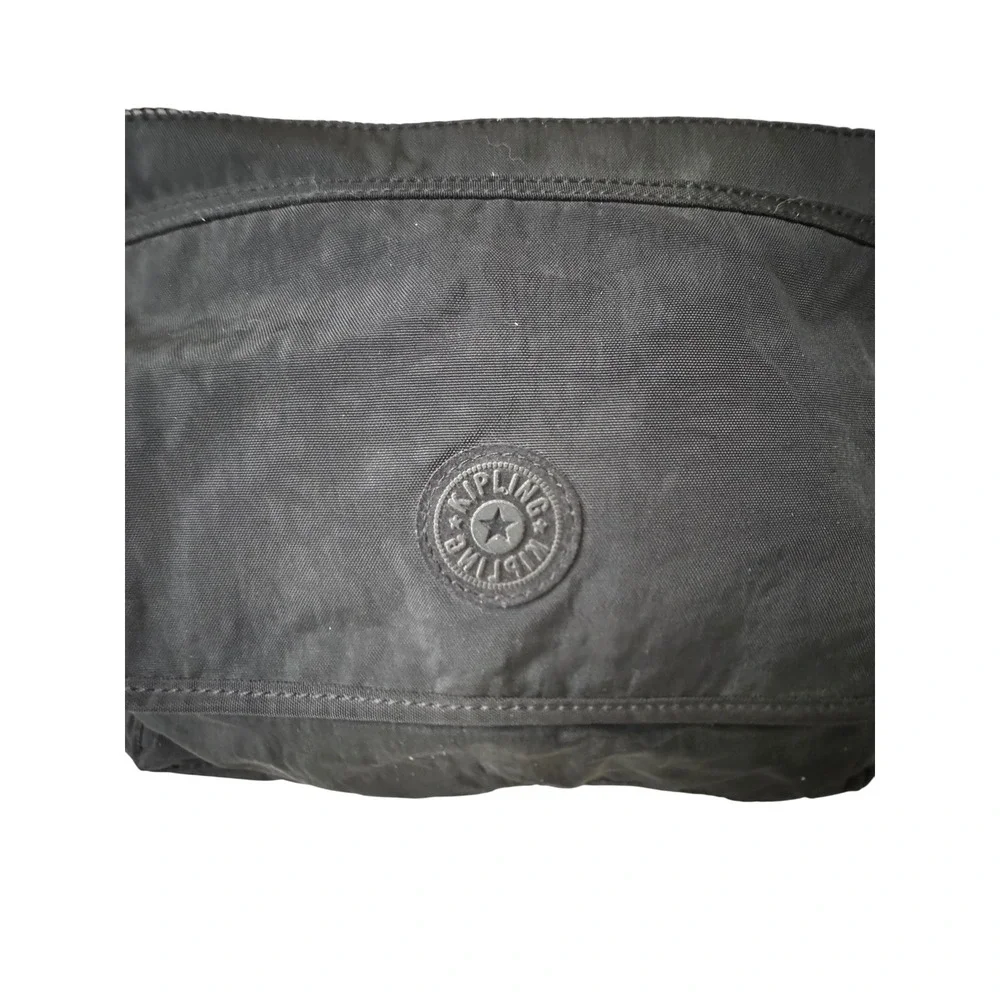 Kipling Black Aisling Nylon Crossbody Bag Adjustable Strap‎ Everyday Travel